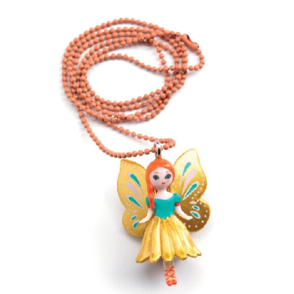 Djeco Lovely Charms Necklace Butterfly New in Box - Picture 1 of 12